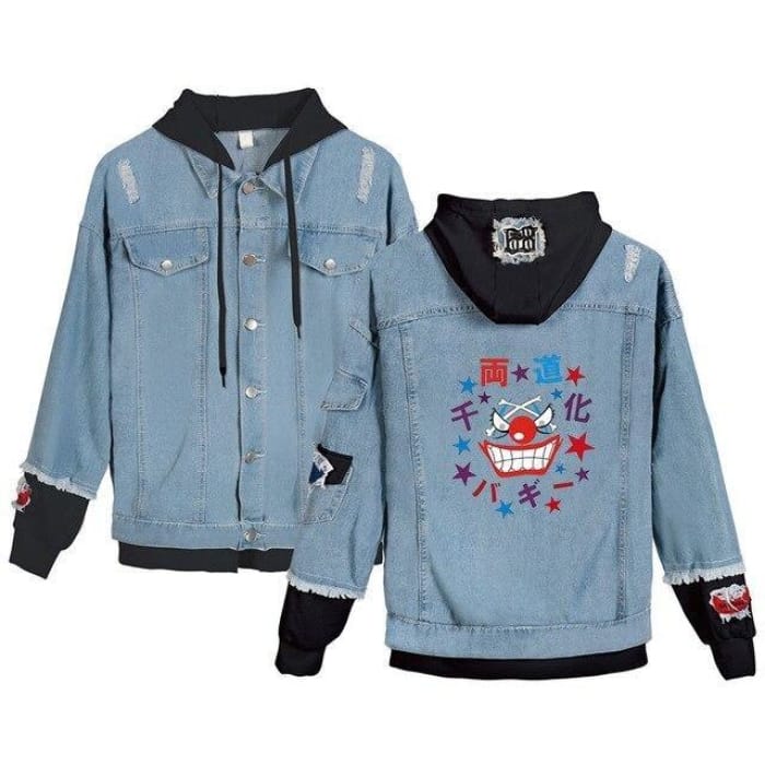 One Piece Jean Jacket <br> Buggy the Clown - Cospicky