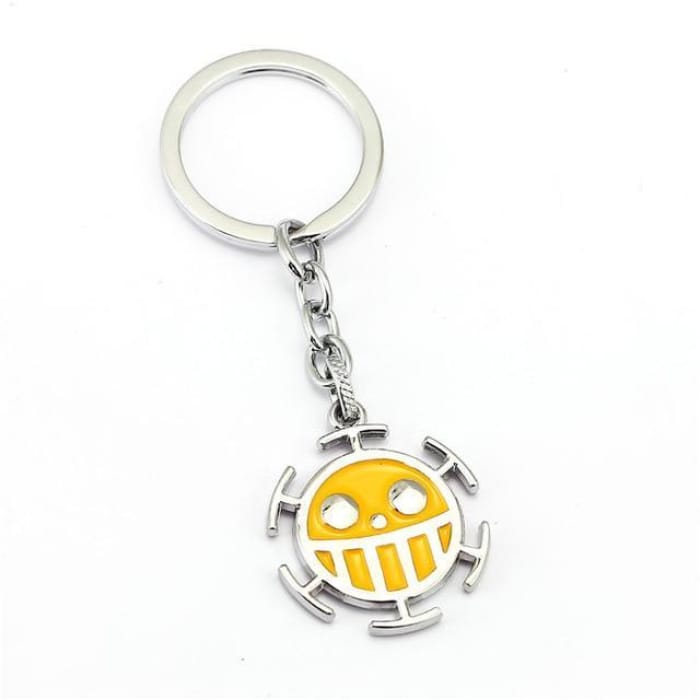 One Piece Keychain <br> Heart Pirates (Gold) - Cospicky
