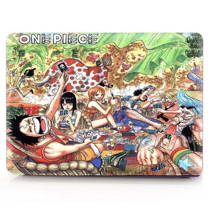 One Piece Laptop Skin <br> Straw Hat Pirates Manga Style - Cospicky