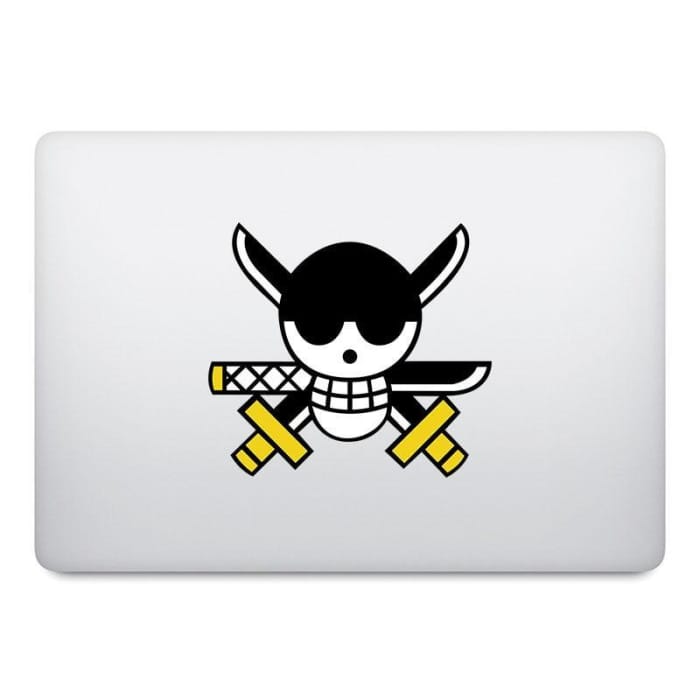 One Piece Laptop Sticker <br> Zoro Jolly Roger - Cospicky