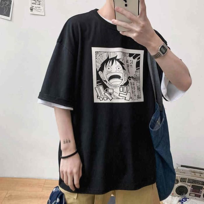 One Piece Shirt <br> Pirate King <br> Streetwear - Cospicky