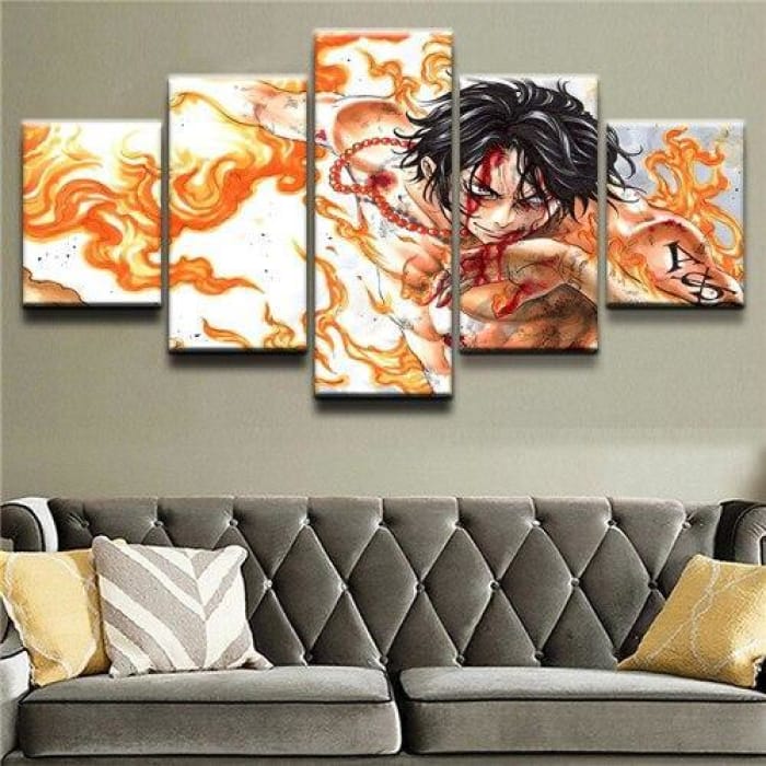 One Piece Wall Art <br> Fire Fist Ace - Cospicky