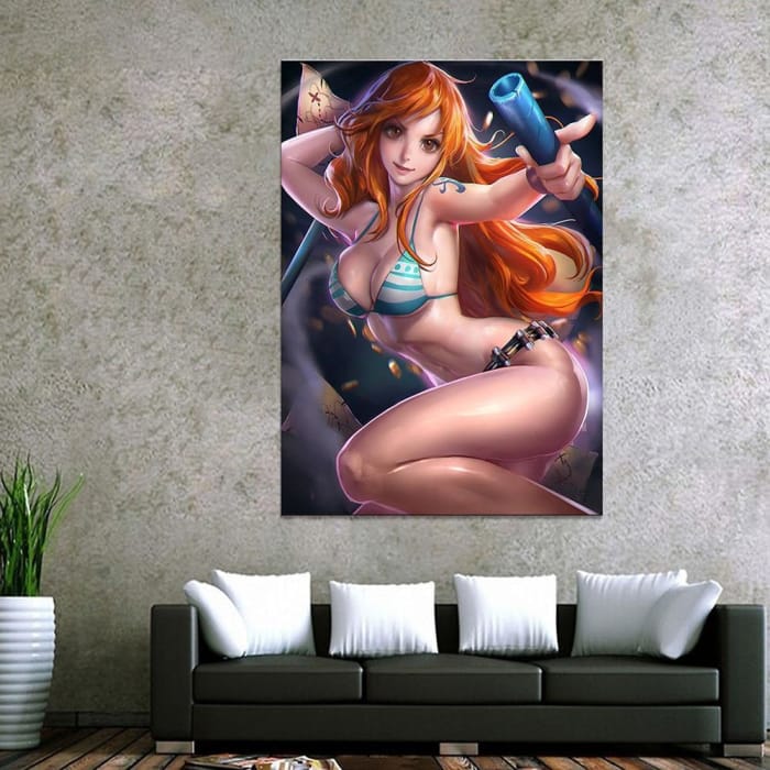 One Piece Wall Art <br> Sexy Nami - Cospicky
