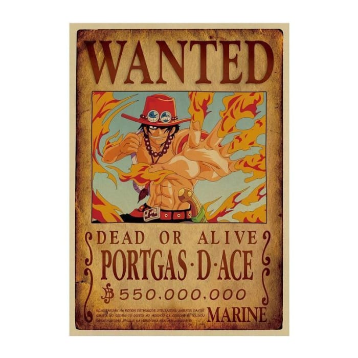 One Piece Wanted Poster <br> Ace Bounty - Cospicky