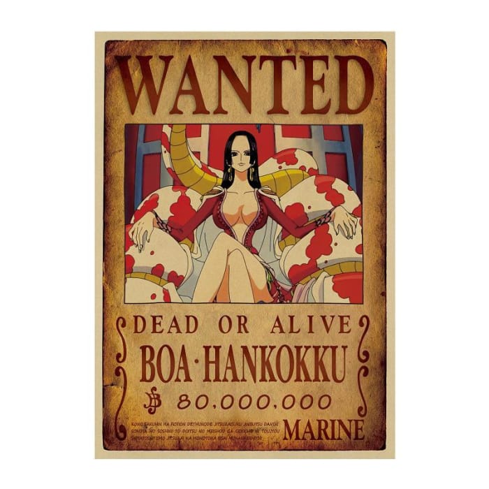 One Piece Wanted Poster <br> Boa Hancock Bounty - Cospicky