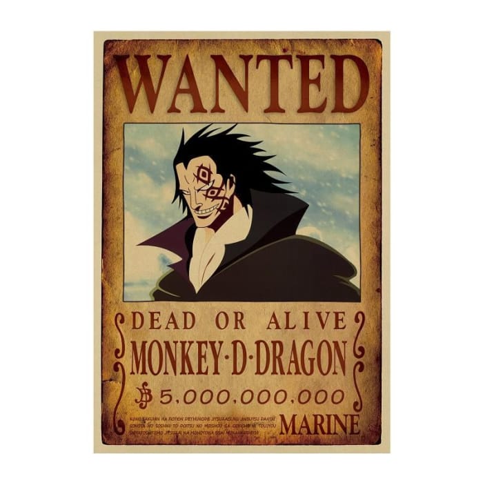 One Piece Wanted Poster <br> Dragon Bounty - Cospicky
