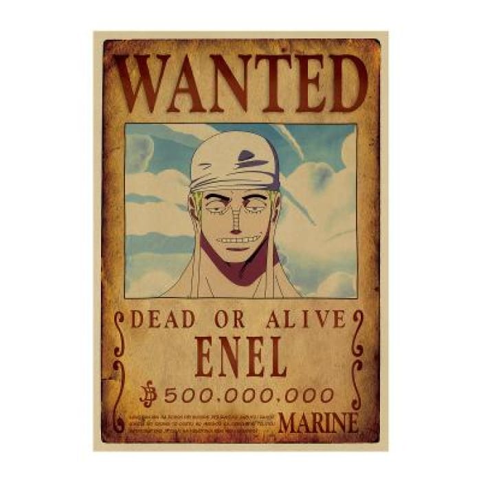 One Piece Wanted Poster <br> Enel Bounty - Cospicky