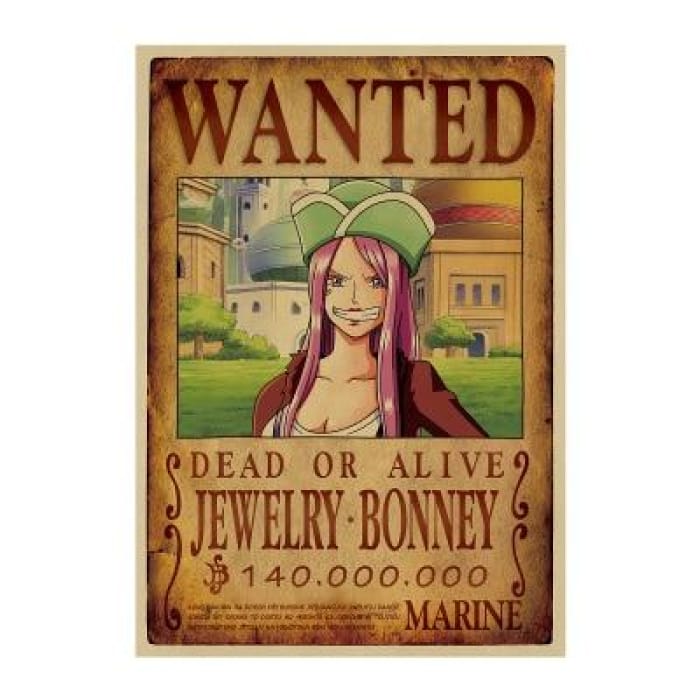 One Piece Wanted Poster <br> Jewelry Bonney Bounty - Cospicky