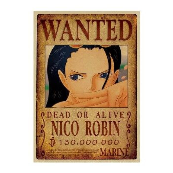 One Piece Wanted Poster <br> Nico Robin Bounty - Cospicky