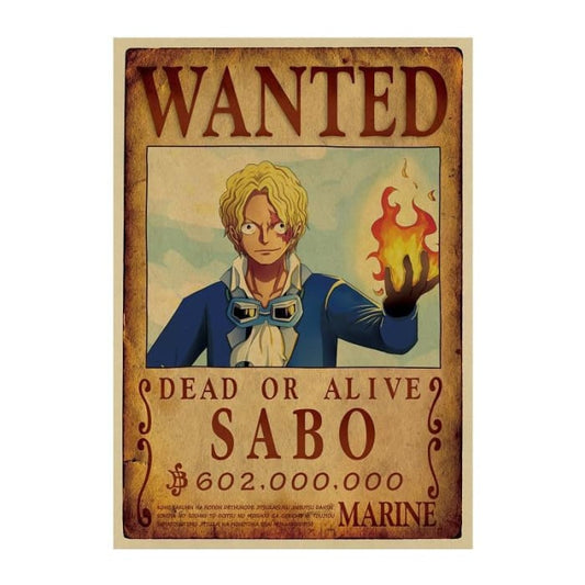 One Piece Wanted Poster <br> Sabo Bounty - Cospicky