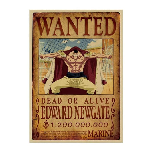 One Piece Wanted Poster <br> Whitebeard Bounty - Cospicky