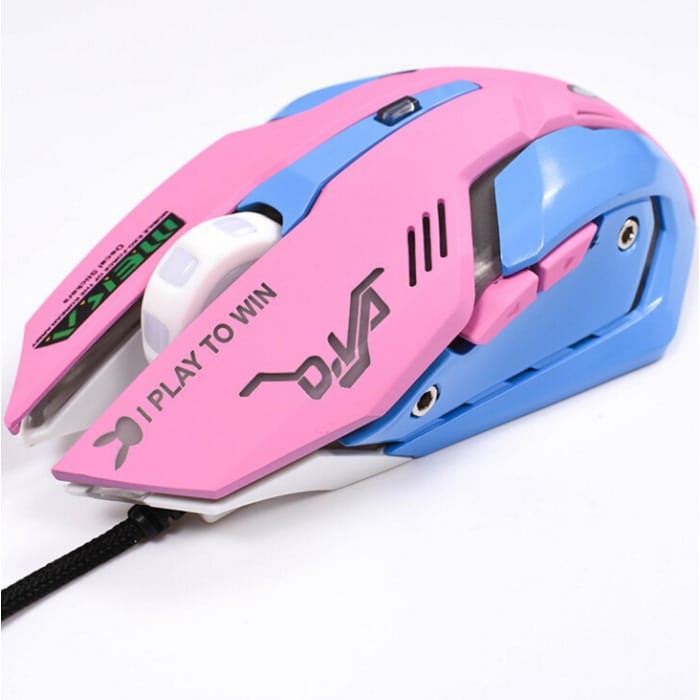Overwatch D.VA Mercy Gaming Mouse C12852 - Cospicky