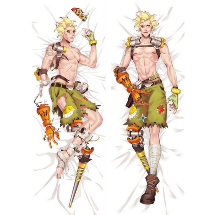 Overwatch Junkrat Dakimakura Life-sized Body Pillow Cover CP1811645 - Cospicky