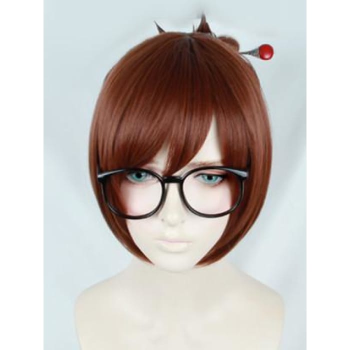 Overwatch Mei Brown Wig CP167939 - Cospicky