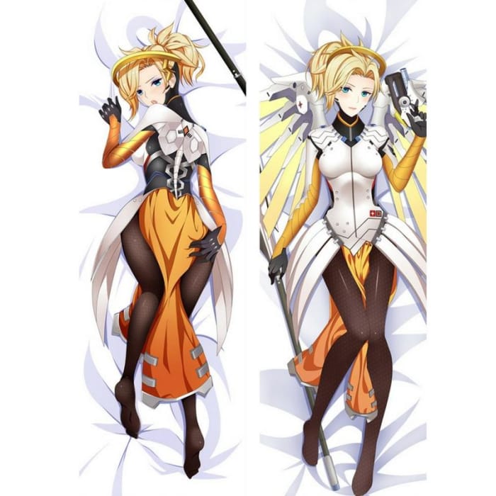 Overwatch Mercy Dakimakura Life-sized Body Pillow Cover CP1811686 - Cospicky