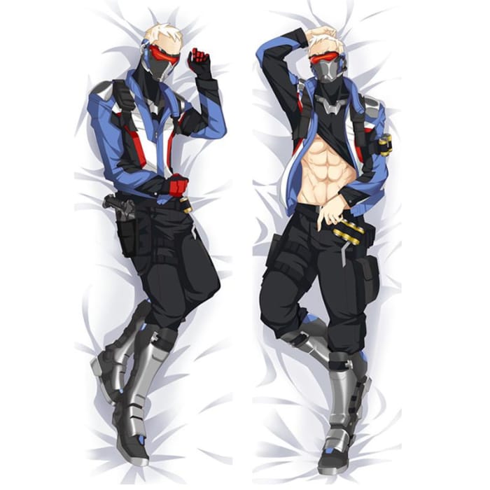 Overwatch Soldier:76 Dakimakura Life-sized Body Pillow Cover CP1811684 - Cospicky