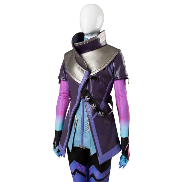 Overwatch Sombra Hacker Outfit Suit Cosplay Costume For Girls Females - Cospicky