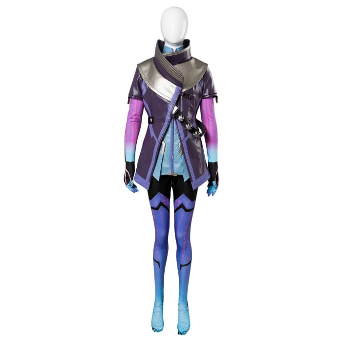 Overwatch Sombra Hacker Outfit Suit Cosplay Costume For Girls Females - Cospicky