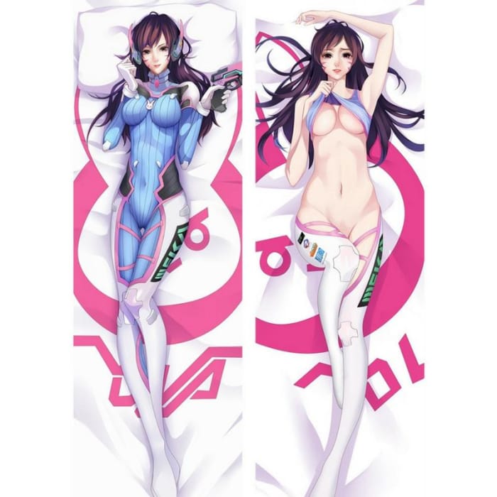 Overwatch Song Hannah D.VA Dakimakura Life-sized Body Pillow Cover CP1811656 - Cospicky