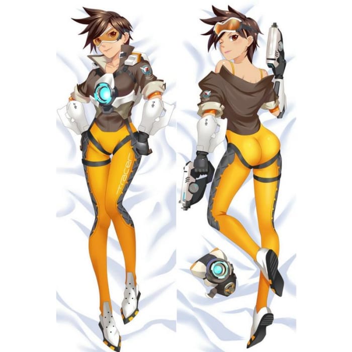 Overwatch Tracer Dakimakura Life-sized Body Pillow Cover CP1811676 - Cospicky