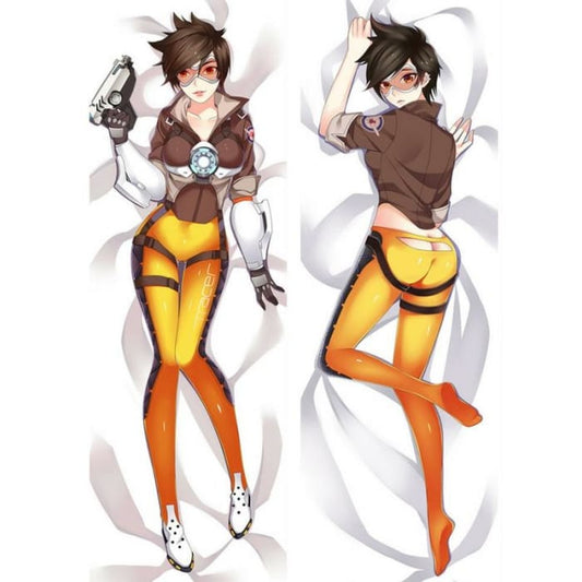 Overwatch Tracer Dakimakura Life-sized Body Pillow Cover CP1811687 - Cospicky