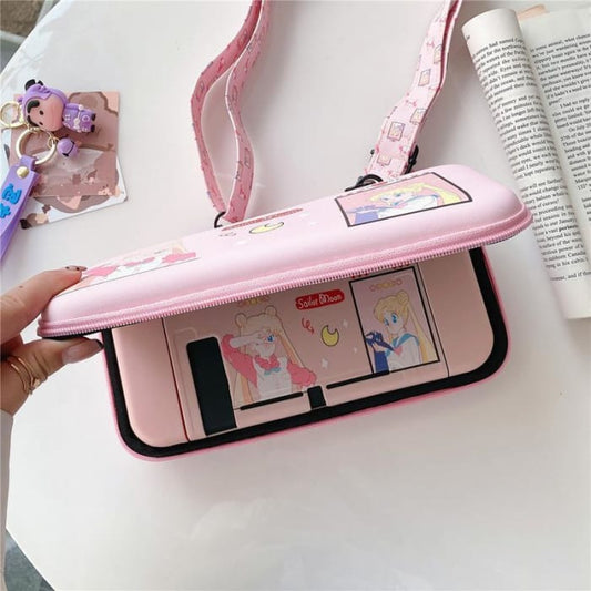 Pastel Anime Cute Sailor Moon Switch Case & Bag CC1221 - 