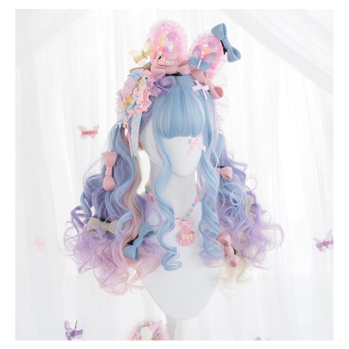Pastel Harajuku Long Curl Wig CP14735 - Cospicky