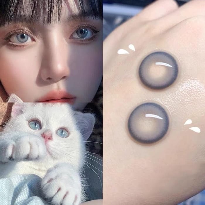 Perfect Color Sweet Natural Blue Gray Contact Lenses SS1889 