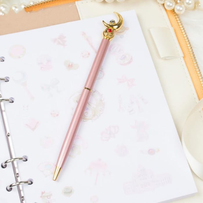 Pink Sailor Moon Lovely Notebook With Gift Pen C14668 - with