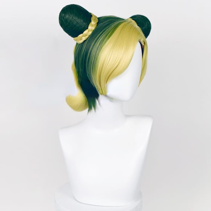 Jolyne Cujoh Jojo’s Stone Ocean Green Cosplay Wig C17005
