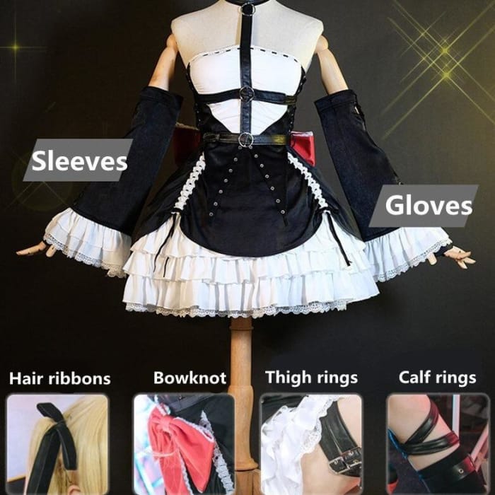 [Presale] Hot Game Azur Lane Marie Rose Cosplay Battle Costume CC0103 - Cospicky