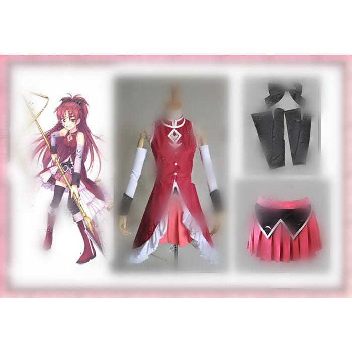 Puella Magi Madoka Magica Sakura Kyouko Custom Made Cosplay Costume CP167314 - Cospicky
