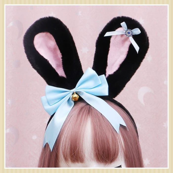 Rabbit Ear Ribbon Headband-7