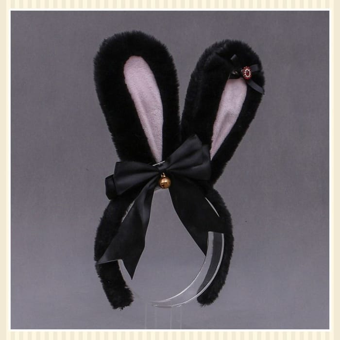 Rabbit Ear Ribbon Headband-15
