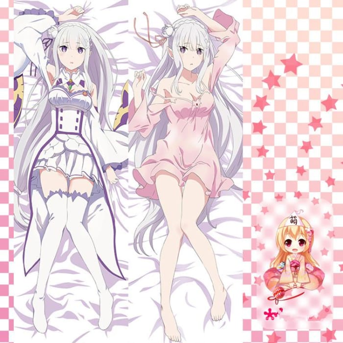 Re: Life In A Different World From Zero Amelia Life-sized Pillow Case Dakimakura CP168568 - Cospicky