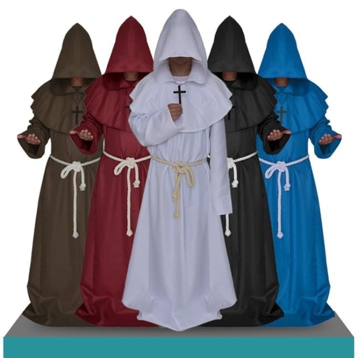 Renaissance Priest Party Costume-1