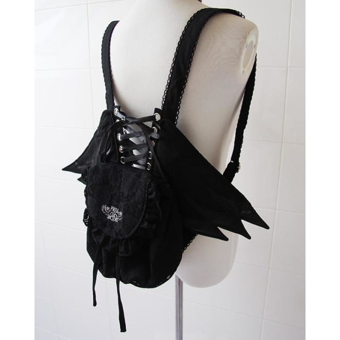 [Reservation] Black Angel Wings Backpack CP178789 - Cospicky