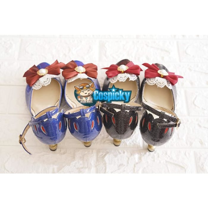 [Reservation] Black/Blue Snow White Inspired Shoes CP1711469 - Cospicky