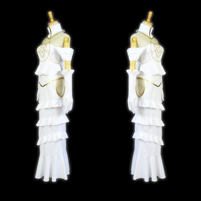 [Reservation] Overlord Albedo White Dress Costume C13593 - Cospicky