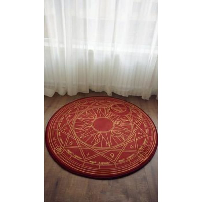 [Reservation] Pink/Dark Red Card Captor Sakura Carpet CP153429 - Cospicky