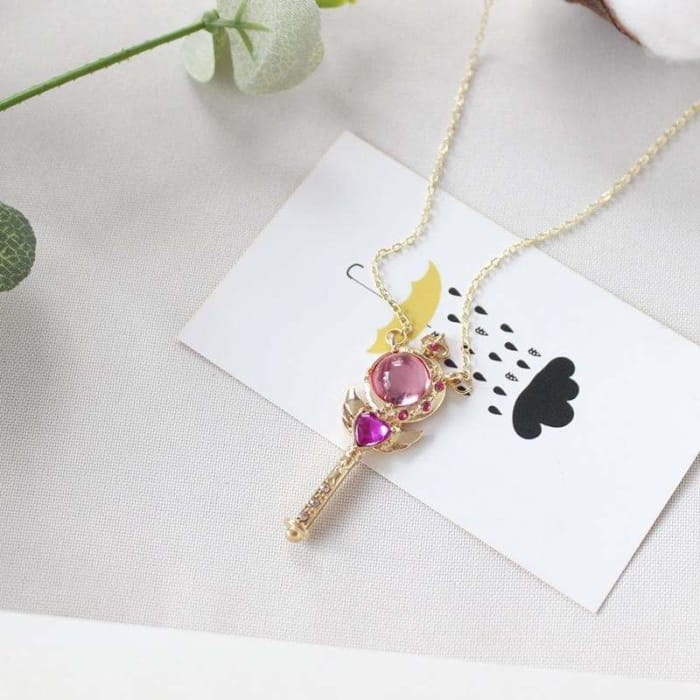 [Reservation] Sailor Moon Wings Wand Necklace S13046