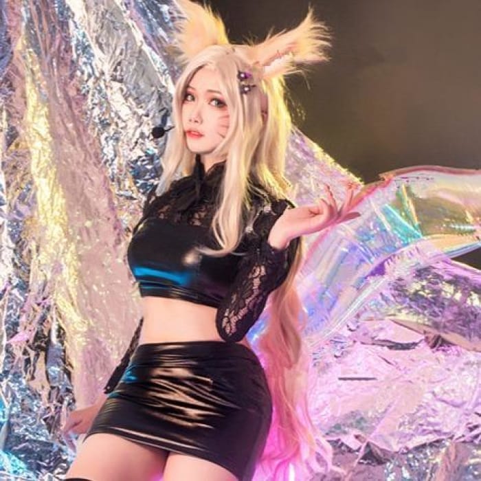 [Reservation] THE BADDEST KDA Ahri Cosplay League Of Legends Costume C15492 - Cospicky