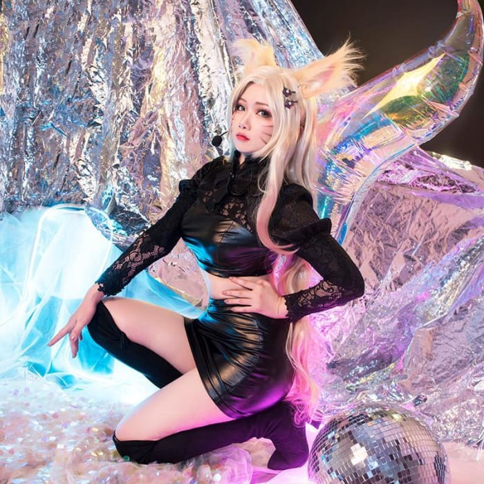 [Reservation] THE BADDEST KDA Ahri Cosplay League Of Legends Costume C15492 - Cospicky