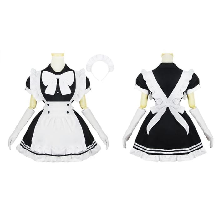 [Reservation]Basic Caff Maid Dress Cosplay Costume CP153690 - Cospicky