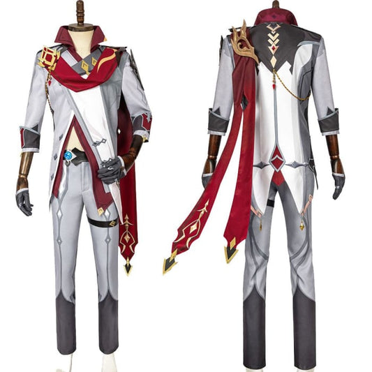 （Reservation）Game Genshin Impact Tartaglia Cosplay Costume Men CC0150 - Cospicky