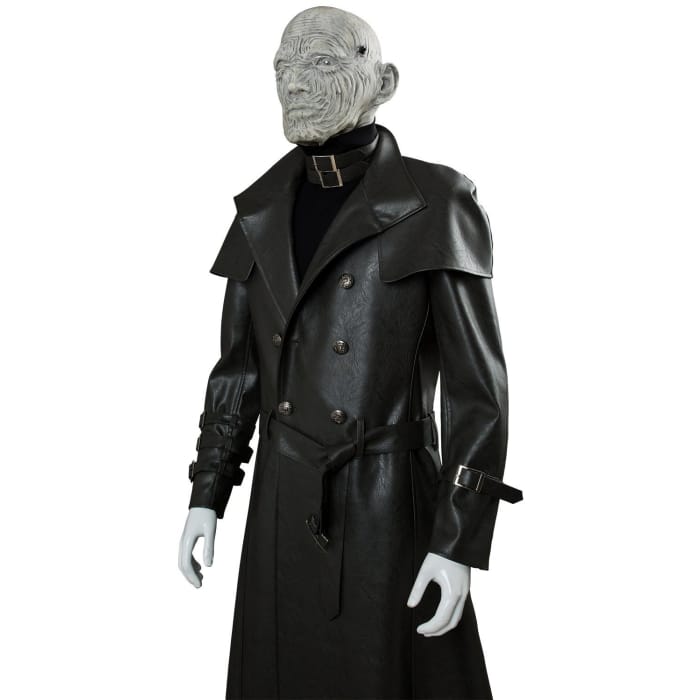 Resident Evil 2 Remake Tyrant Mr. X Outfit Cosplay Costume C14624 - Cospicky