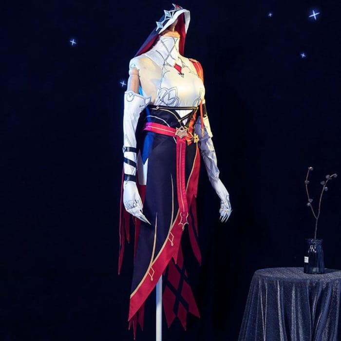Genshin Impact Rosaria Cosplay Costume CC0221 - Cospicky