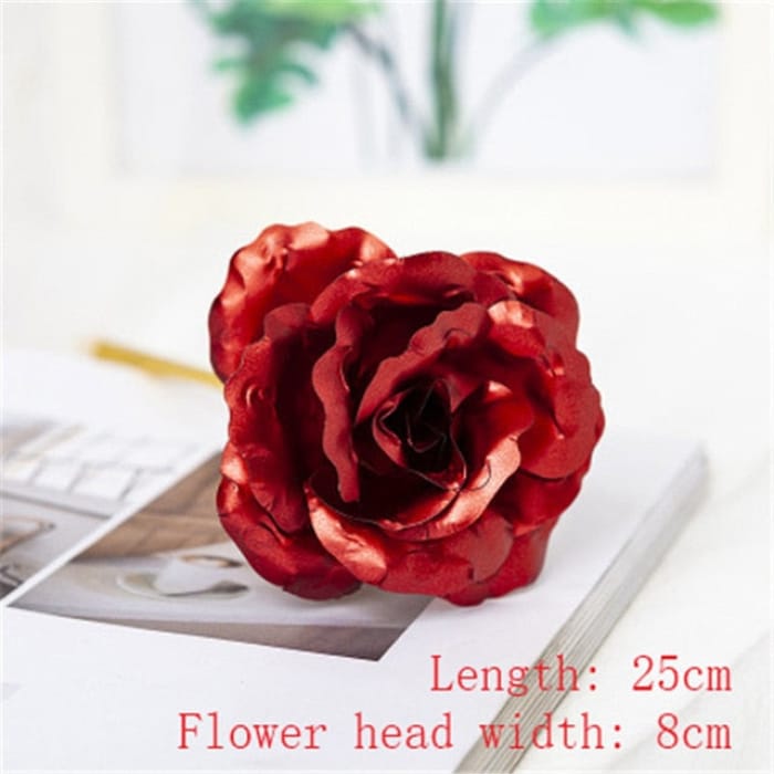 Rose LED Light In Glass - 1pc flower Red - gift