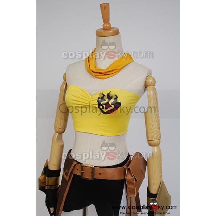 RWBY Yellow Trailer Yang Xiao Long Cosplay Costume - Cospicky
