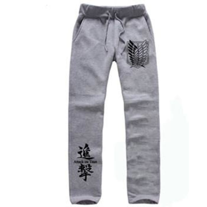 S-2XL 4 Colors Attack on Titan Sweatpants CP165014 - Cospicky